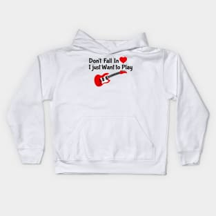 Love GUITAR Kids Hoodie